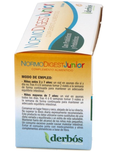 Derbos Normodigest Junior 10 Viales