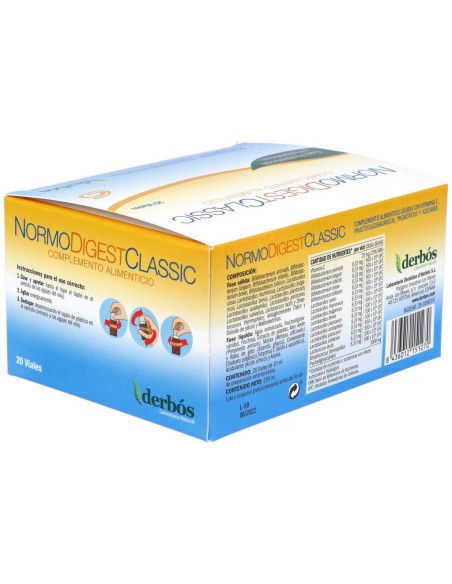 Derbos Normodigest Classic 20 Viales