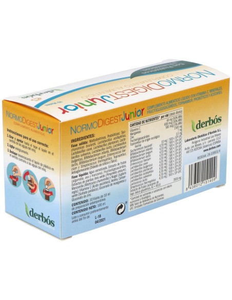 Derbos Normodigest Junior 10 Viales