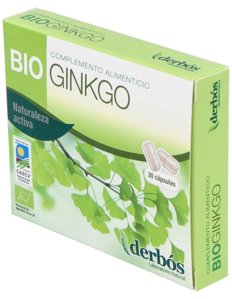 Derbós Bio Ginkgo Biloba 30Cáps