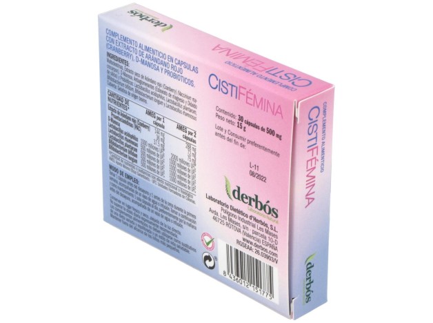 Derbos Cistifemina 60Caps
