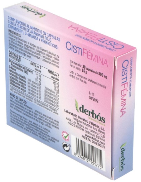 Derbos Cistifemina 60Caps
