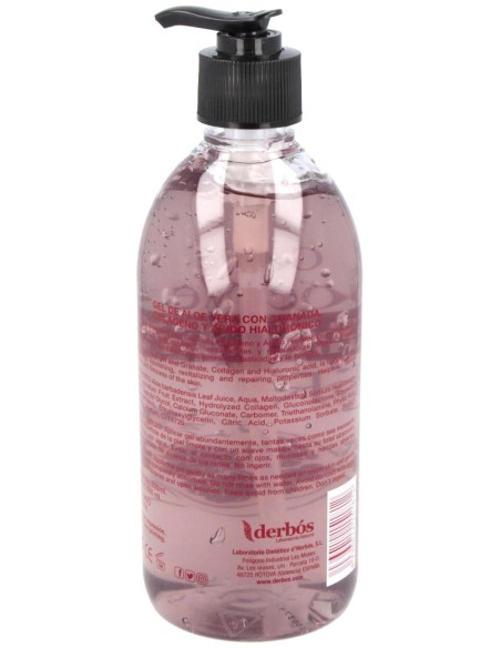 Derbos Gel Aloe Vera Granada 500Ml