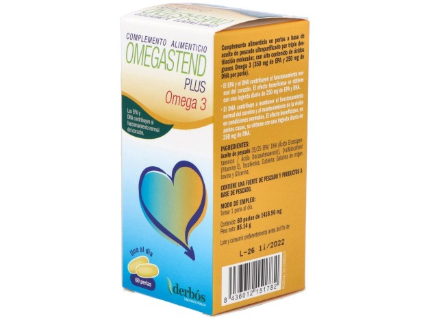 Omegastend Plus 60Perlas