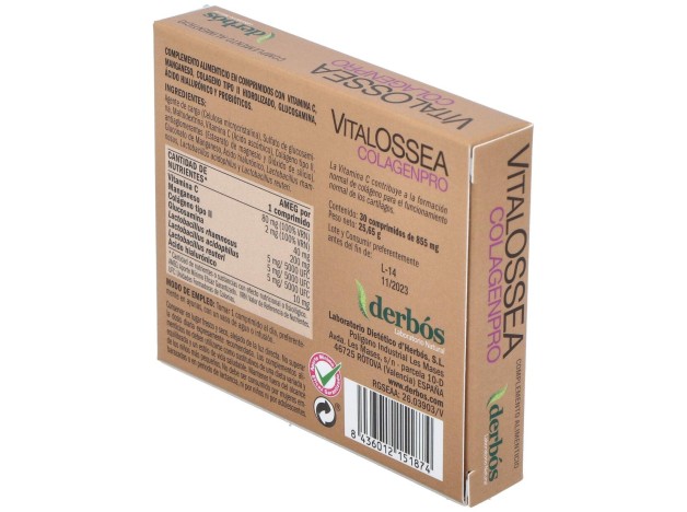 Derbos Vitalossea Colagenpro 30 Comp