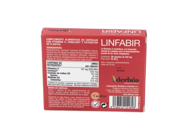 Derbos Linfabir 30Caps
