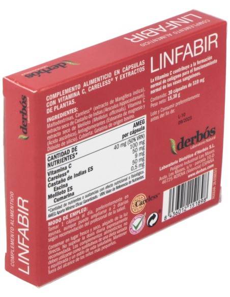 Derbos Linfabir 30Caps