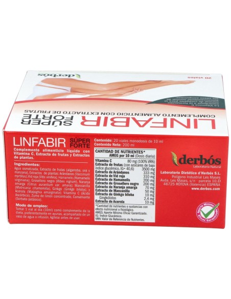Derbos Linfabir Super Forte 20Viales
