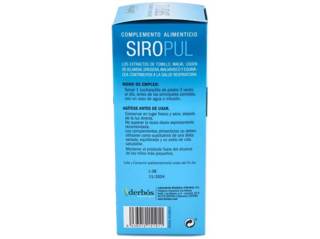 Siropul Jarabe 250Ml.