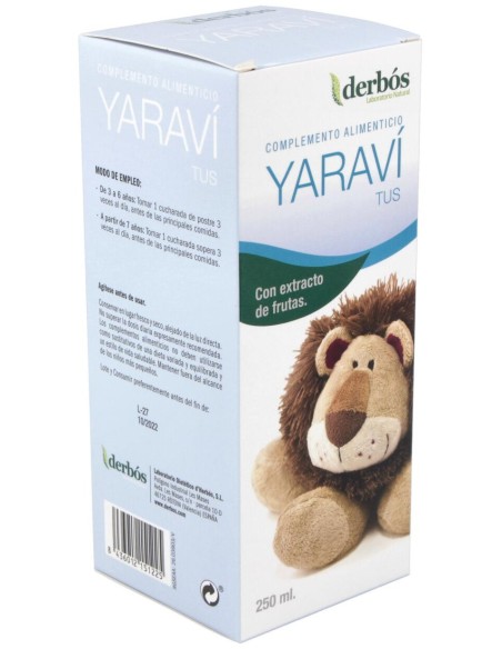 Yaravi Baby Tus Jarabe 250Ml.