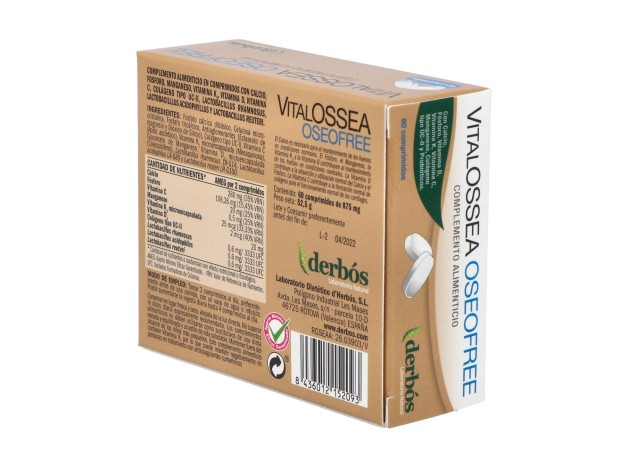 Derbos Vitalossea Oseofree  60Comp