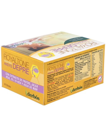 Derbos Royaltone Andys Depre 20 Sticks