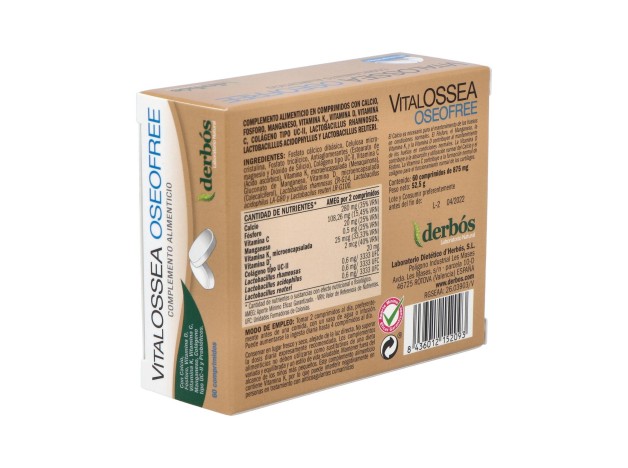 Derbos Vitalossea Oseofree  60Comp