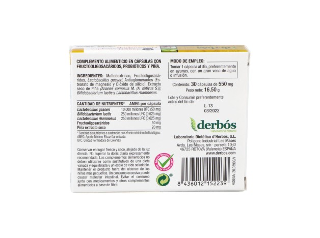 Gasseri Complex (Formula Mejorada) 30Cap.