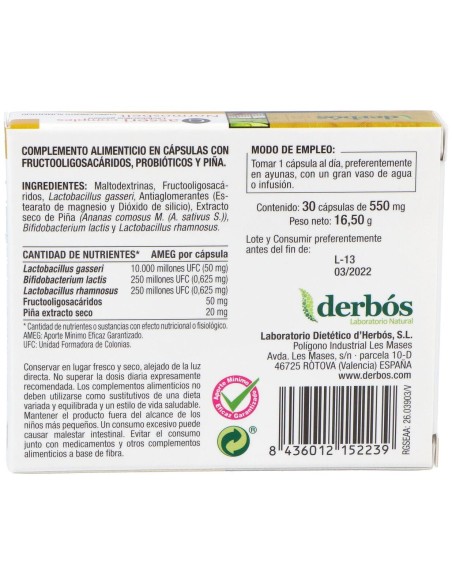 Gasseri Complex (Formula Mejorada) 30Cap.
