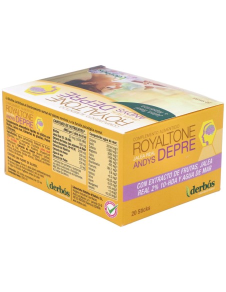Derbos Royaltone Andys Depre 20 Sticks