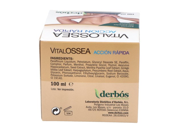 Derbos Vitalossea Acción Rápida 100Ml