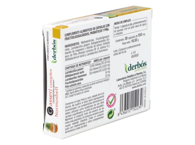 Gasseri Complex (Formula Mejorada) 30Cap.