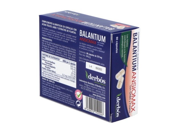 Derbos Balantium Ansomax 60Caps