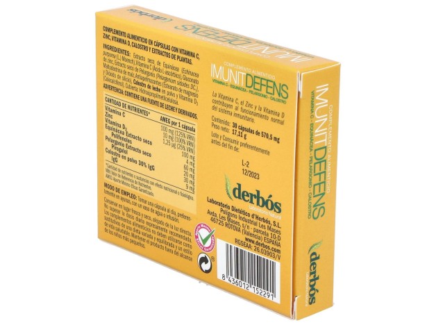 Derbos Imunitdefens 30 Caps