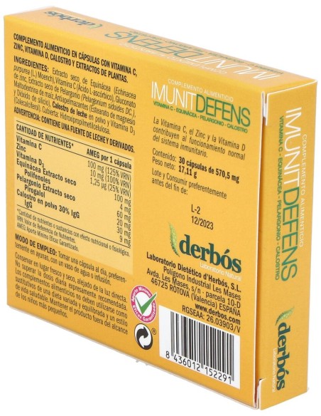 Derbos Imunitdefens 30 Caps