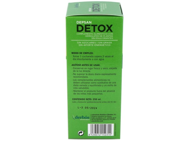 Derbos Depsan Detox 250Ml