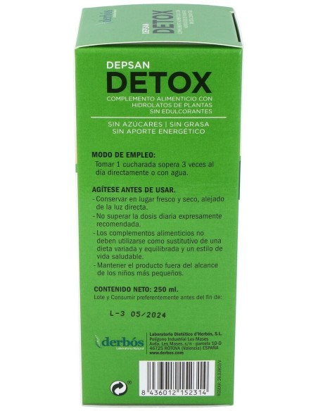 Derbos Depsan Detox 250Ml