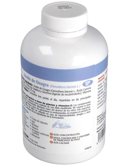 Drasanvi Aceite De Onagra 515Mg 450Perlas