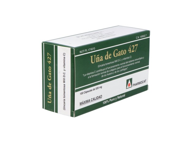 Fharmocat Uña De Gato 427 100Cáps