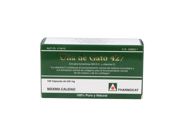Fharmocat Uña De Gato 427 100Cáps