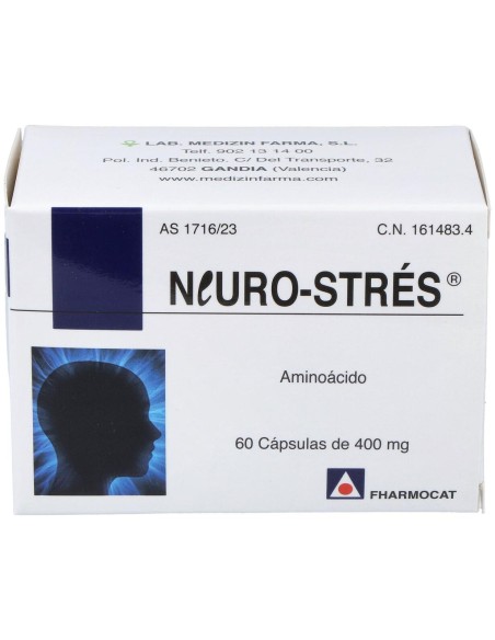 Fharmocat Neuro-Strés 300Mg 60Caps
