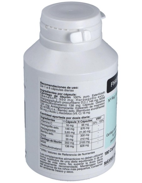 Artrumol Forte (Cart.Tib.-Min.-Vit.C) 180 Cap.