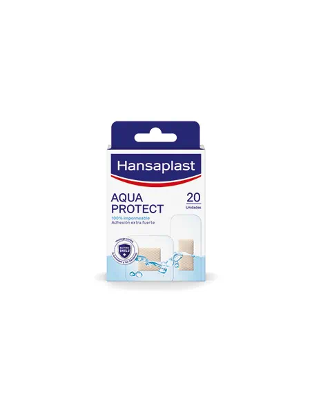 Hansaplast Apósito Aqua Protect 100 % impermeable Surtido 20 tiritas