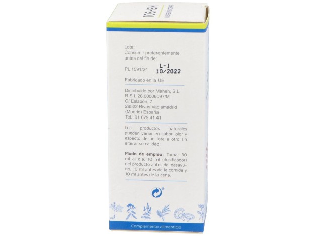Mahen Toshen Jarabe 150Ml