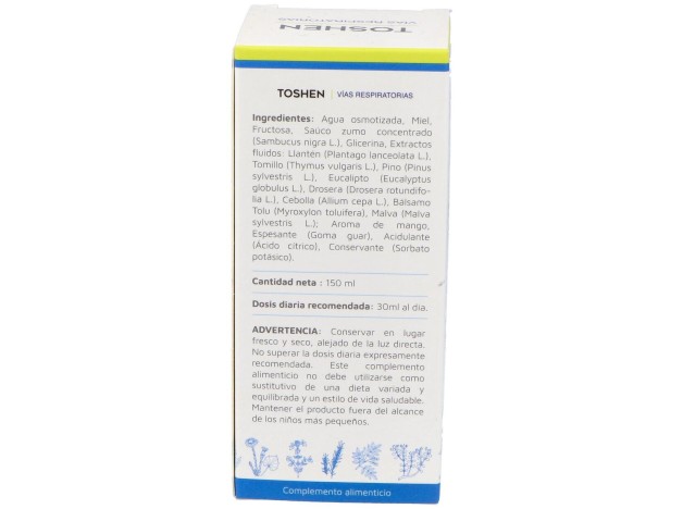 Mahen Toshen Jarabe 150Ml