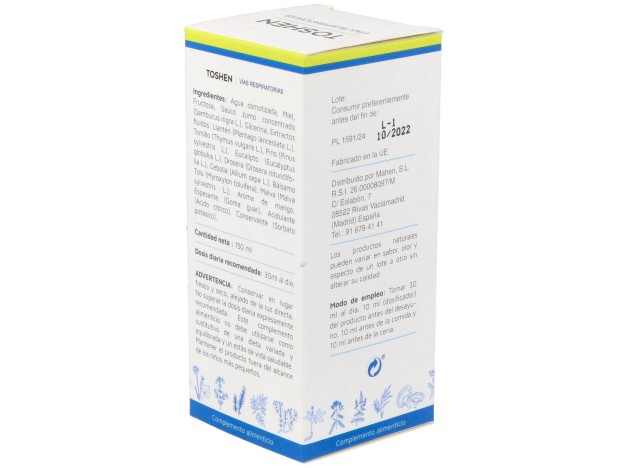 Mahen Toshen Jarabe 150Ml