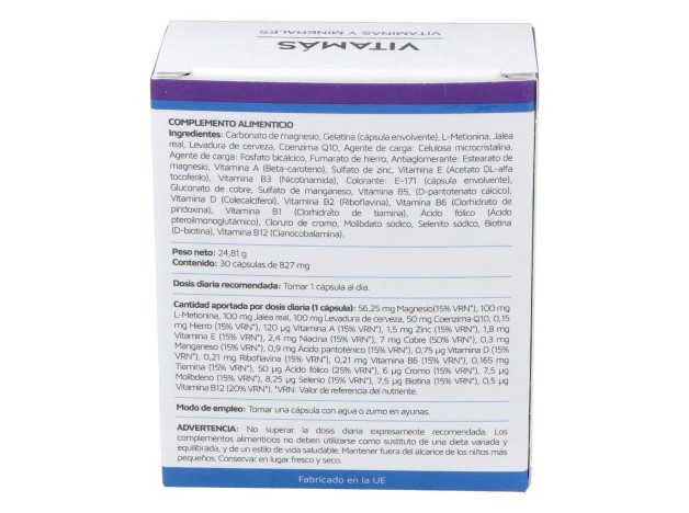 Mahen Vitamás 30Cáps