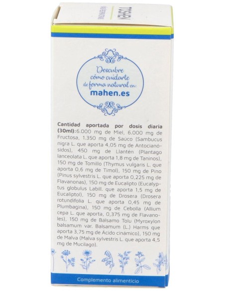Mahen Toshen Jarabe 150Ml