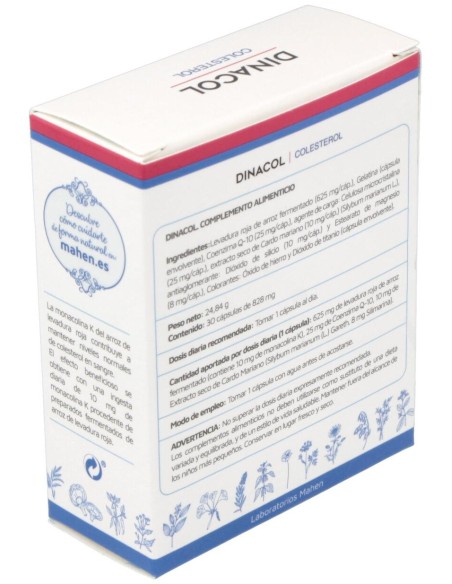 Mahen Dinadiet Dinacol, 30 Cápsulas