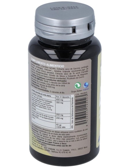 Just Podium Burnium 60 Capsulas
