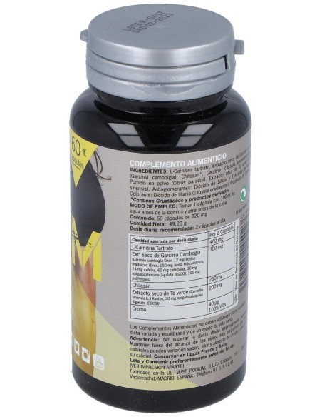 Just Podium Burnium 60 Capsulas