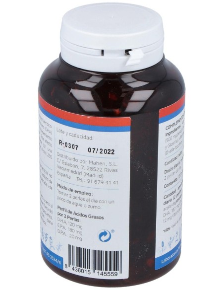 Mahen Más Omega 180 Perlas