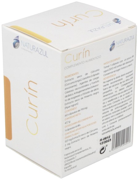 Naturazul Curin 60Caps