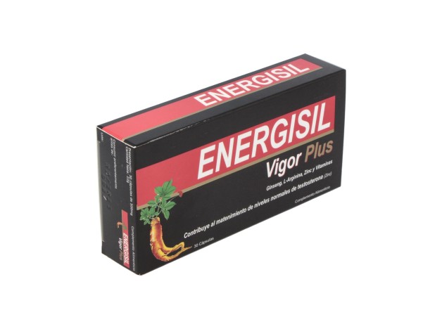 Energisil Vigor Plus (Ginseng+Arginina) 30Cap.