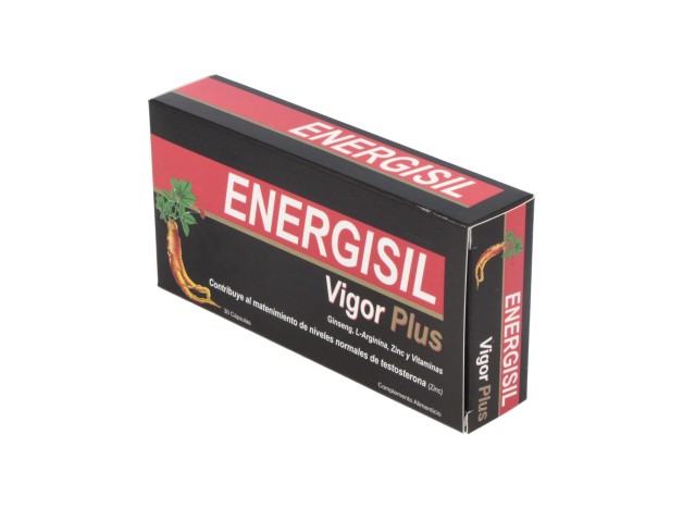 Energisil Vigor Plus (Ginseng+Arginina) 30Cap.