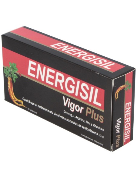 Energisil Vigor Plus (Ginseng+Arginina) 30Cap.