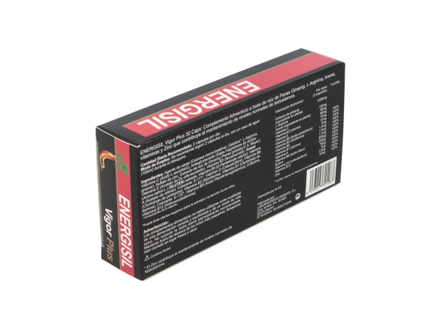Energisil Vigor Plus (Ginseng+Arginina) 30Cap.