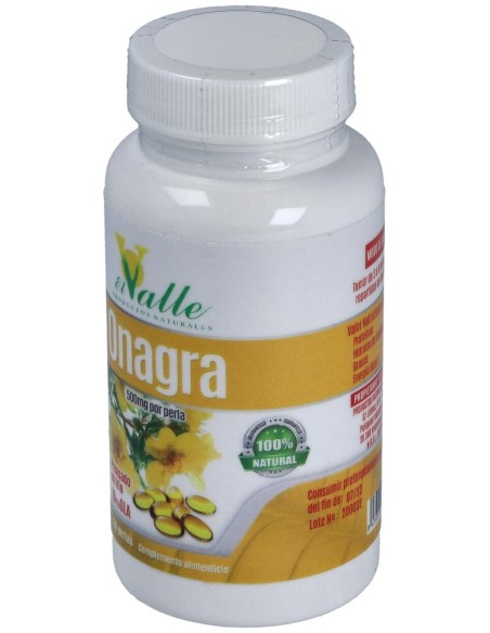El Valle Aceite De Onagra 500Mg 100 Perlas