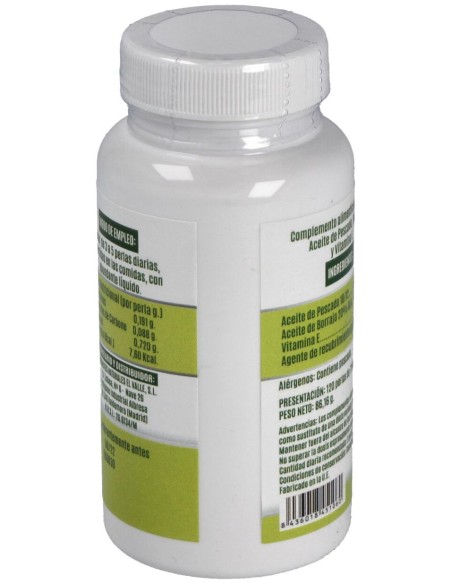 Omega 3 Y Omega 6 (A.De Borraja Y Salmon)120Perlas