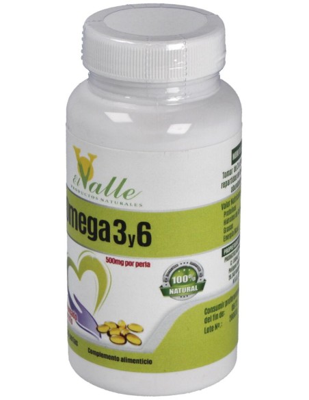 Omega 3 Y Omega 6 (A.De Borraja Y Salmon)120Perlas